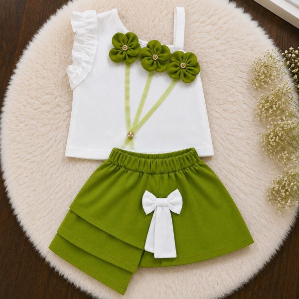 Azadi Blossom Skirt Set